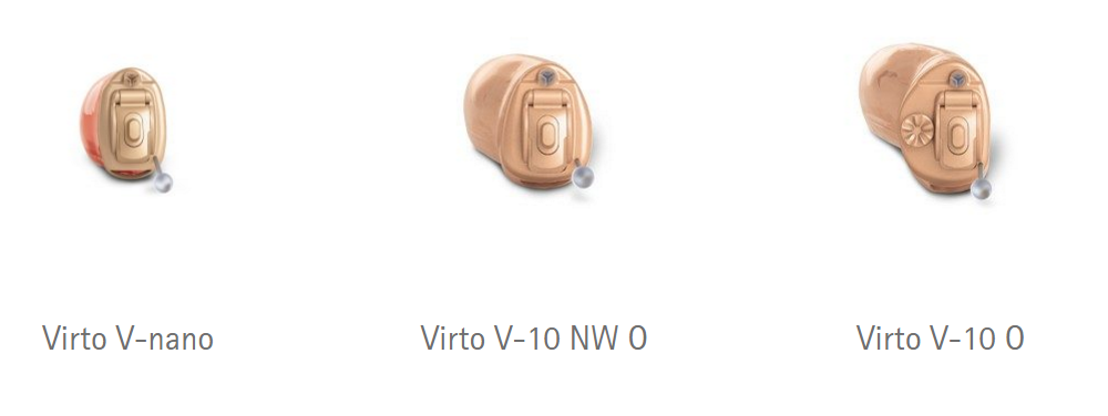 Virto V hearing aid types Edinburgh